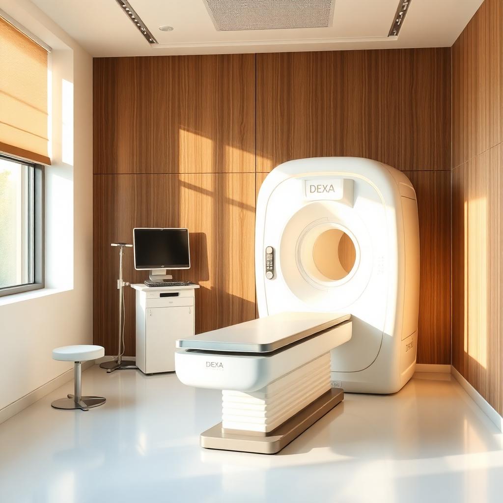 Modern DEXA body composition scan room at Prolean Wellness in Scottsdale, Arizona